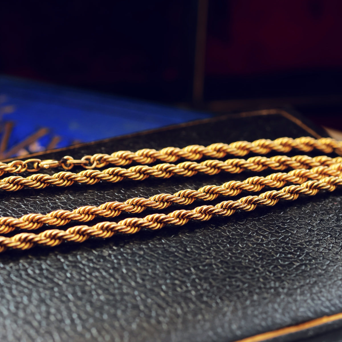 Vintage Date 1993 9ct Gold Rope Chain
