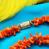 Vintage Double Row Branch Coral Necklace