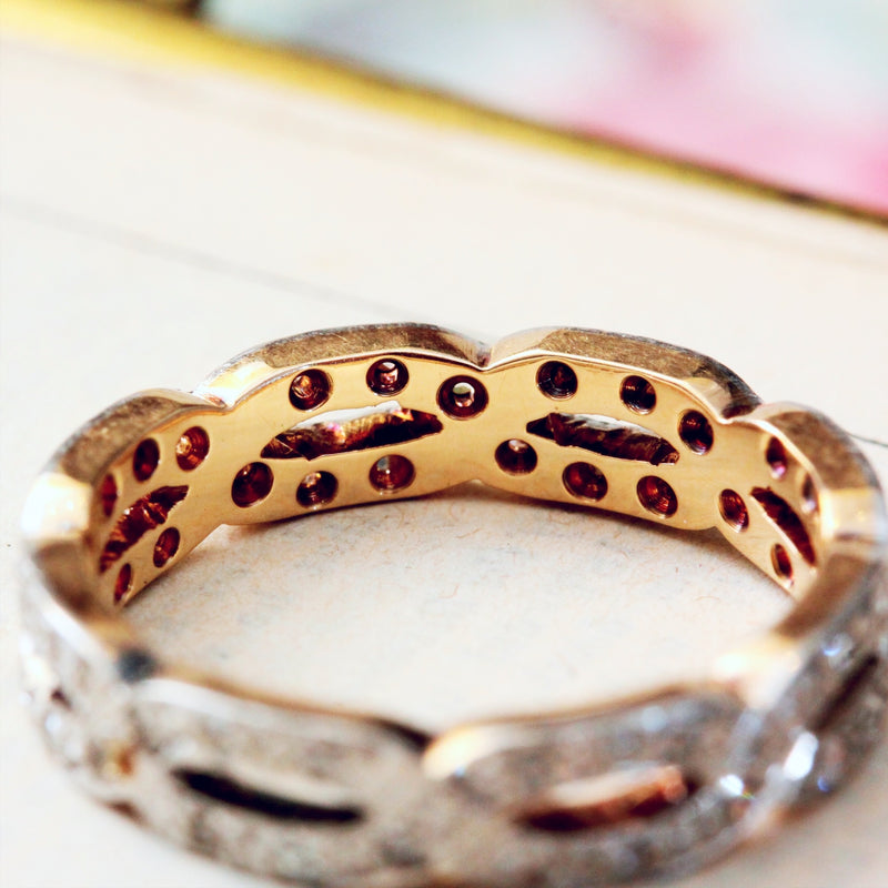 Handmade Diamond Eternity Ring