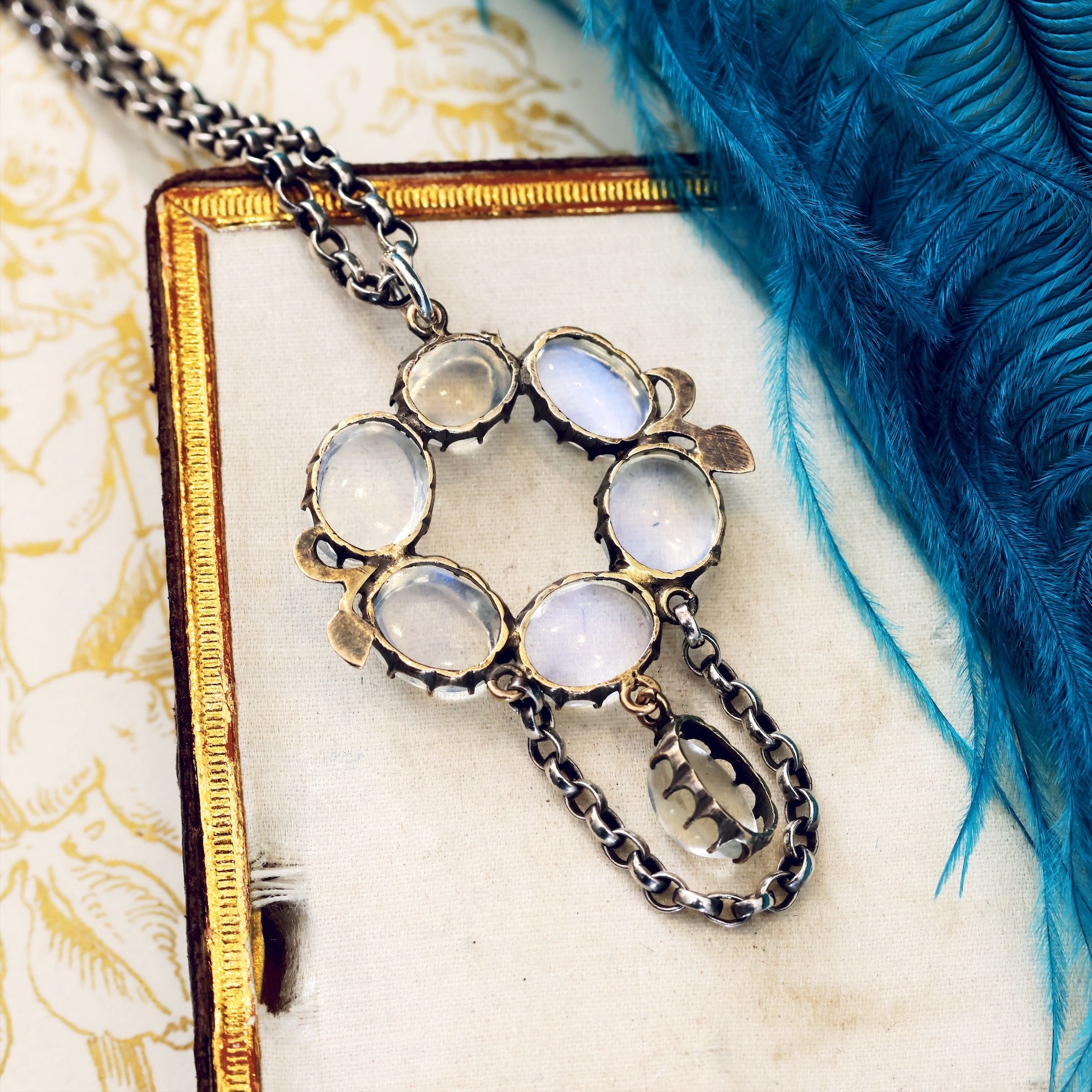 Victorian Moonstone Necklace – Aranwen's Jewelry