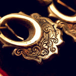Antique Victorian Hoop Earrings