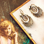 Antique Victorian Hoop Earrings