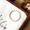 Size 'L' or '5.25' Platinum & Diamond Art Deco Eternity Ring