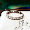 Platinum & Diamond Art Deco Eternity Ring