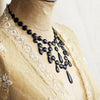 Antique Victorian French Jet Necklace