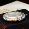 Vintage Date 1974 Engraved Silver Locket