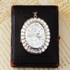 Vintage Date 1974 Engraved Silver Locket