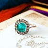 Antique Edwardian Paste Cluster Ring