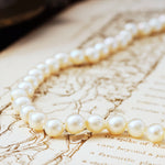 Vintage Mid Century Cultured Pearl Necklace