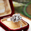 Vintage 1960's Diamond Cocktail Ring