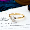 Antique 0.80ct 'Tiffany' Style Diamond Engagement Ring