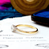 Antique 0.80ct 'Tiffany' Style Diamond Engagement Ring