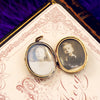 Much Adored Antique Roses Victorian Locket