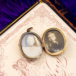 Much Adored Antique Roses Victorian Locket