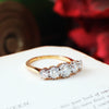 Sparklesome Lovely! Vintage Five Stone Diamond Ring
