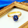 Most Adorable Love! Antique Sapphire Ring