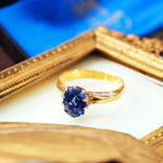 Most Adorable Love! Antique Sapphire Ring
