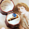 Most Adorable Antique Sapphire Ring