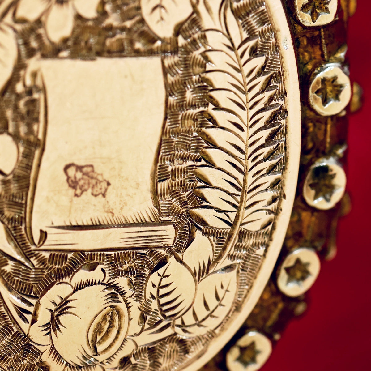 Gorgeous 1880's Victorian Ornate Gold Locket