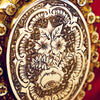 Gorgeous 1880's Victorian Ornate Gold Locket