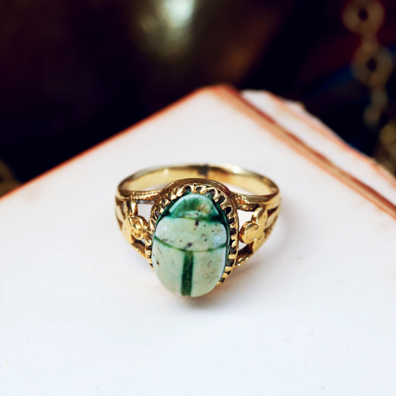 Antique Scarab Ring