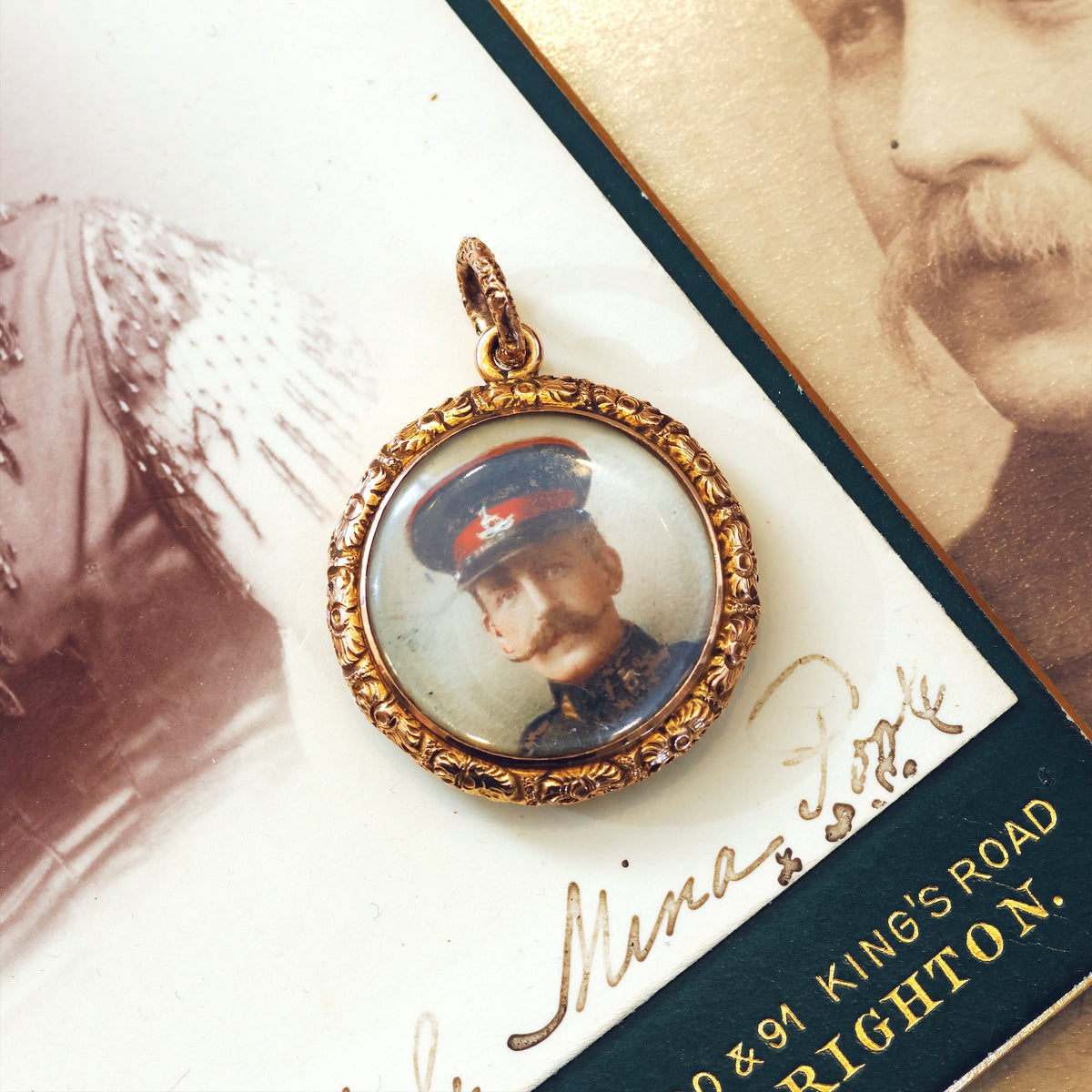 Antique Rococo Styled Georgian Picture Locket
