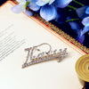Extravagant! Vintage Silver & Paste 'HARRY' Brooch