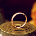 Date 1930 9ct Rose Gold Wedding Band