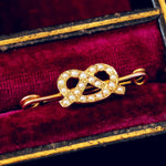 Victorian Lover's Knot Brooch