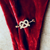 Sweetest Victorian Lover's Knot Brooch