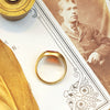 Vintage Date 1927 18ct Gold Carnelian Signet Ring