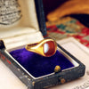 Vintage 18ct Gold Carnelian Signet Ring