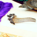 Scarce Find! Antique Victorian 'Tiara' Hair Comb