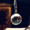 Antique Silver 'Pools of Light' Drop Earrings