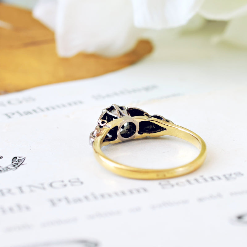 Dear Heart! Vintage Diamond Engagement Ring