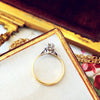 Classic Vintage Brilliant-Cut Diamond Engagement Ring