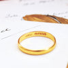 Vintage Date 1956 22ct Gold Wedding Ring