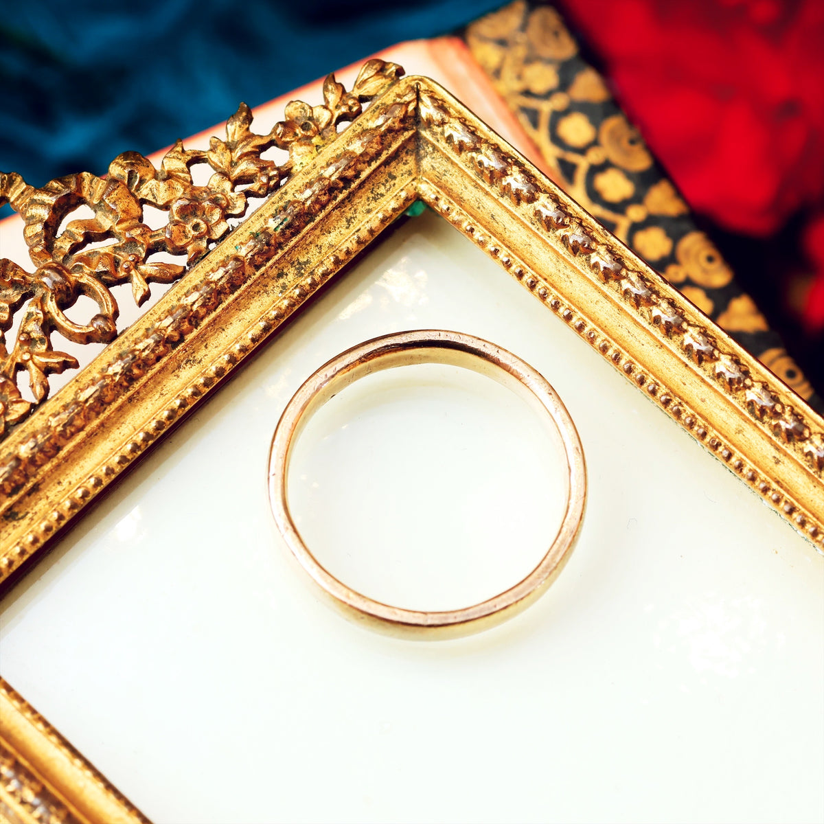 Vintage Date 1955 9ct Gold Wedding Ring