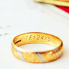 Beautiful Size 'N' or '6.75' Vintage 18ct Gold Wedding Ring
