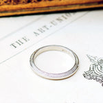 Vintage Size 'K.5' '5.5' Art Deco Platinum Wedding Ring