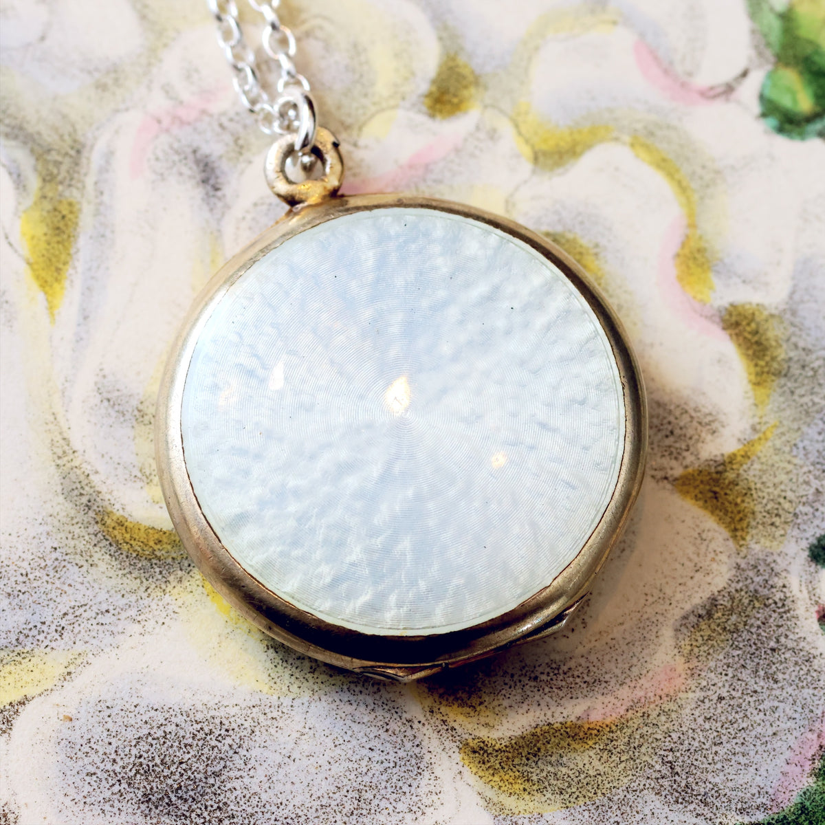 Vintage 1930's Enamelled Locket