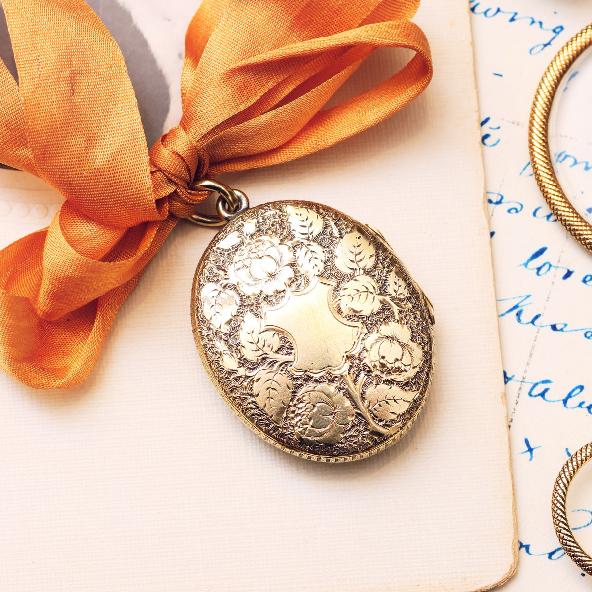 Antique Victorian Fidelity Buckle Locket