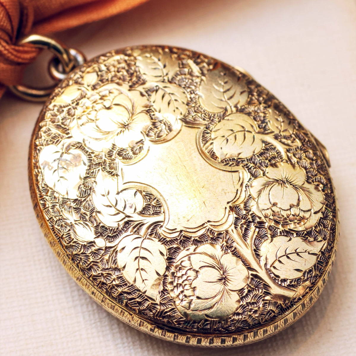 Antique Victorian Fidelity Buckle Locket