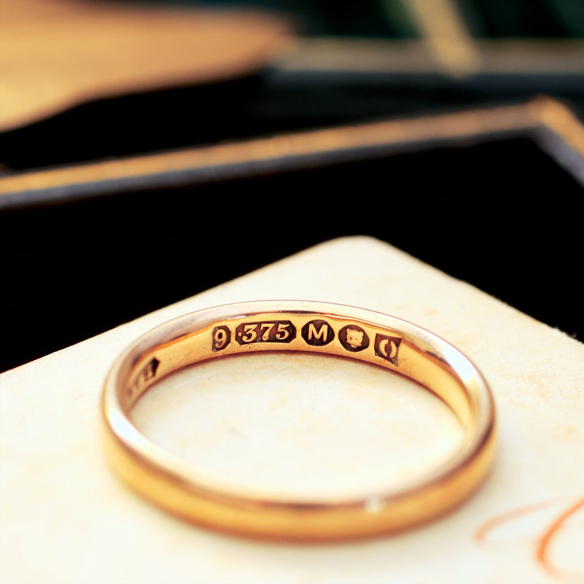 Date 1947 'Utility Mark' 9ct Gold Wedding Ring