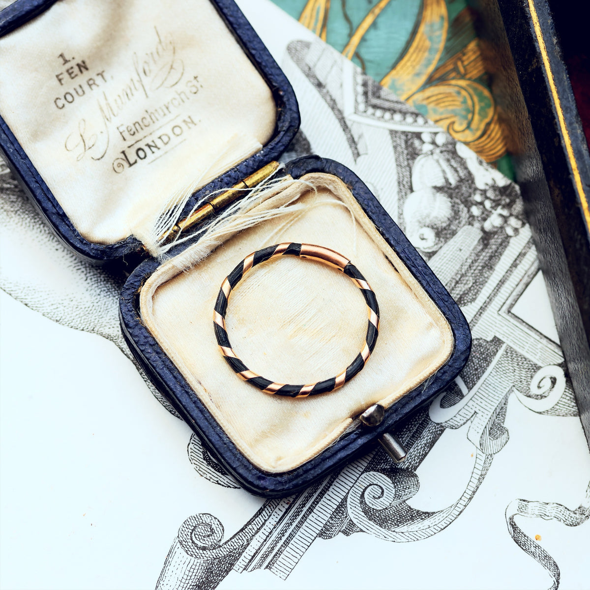 Vintage Raj Period Elephant Hair Ring