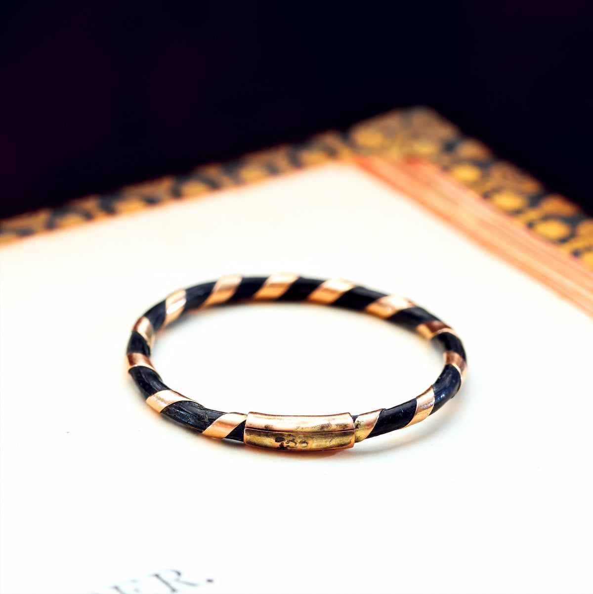 Vintage Raj Period Elephant Hair Ring