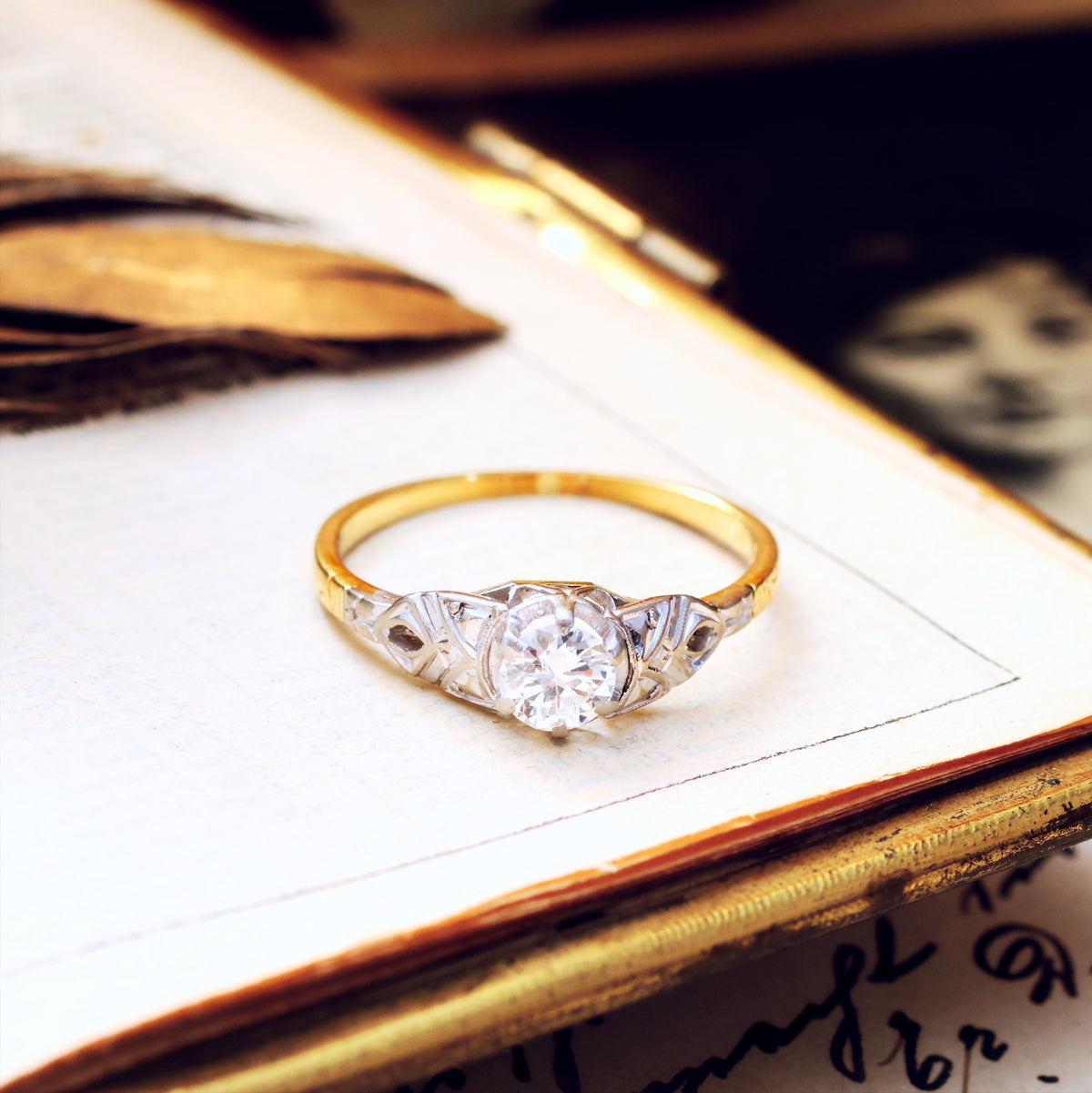 A Truly Lovely Vintage Diamond Engagement Ring