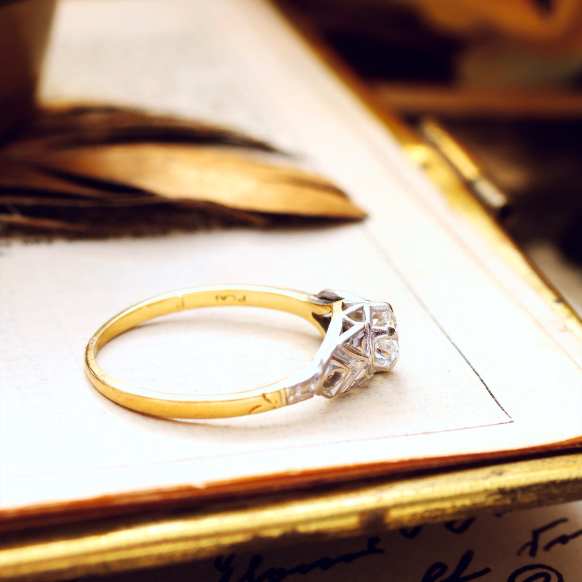 A Truly Lovely Vintage Diamond Engagement Ring