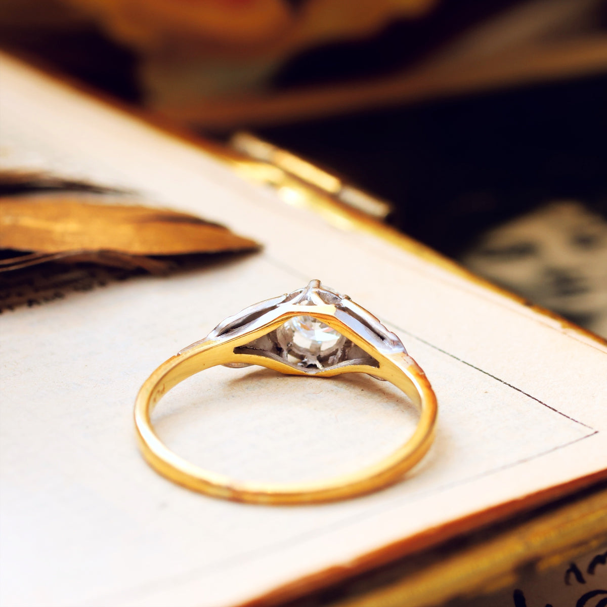 A Truly Lovely Vintage Diamond Engagement Ring