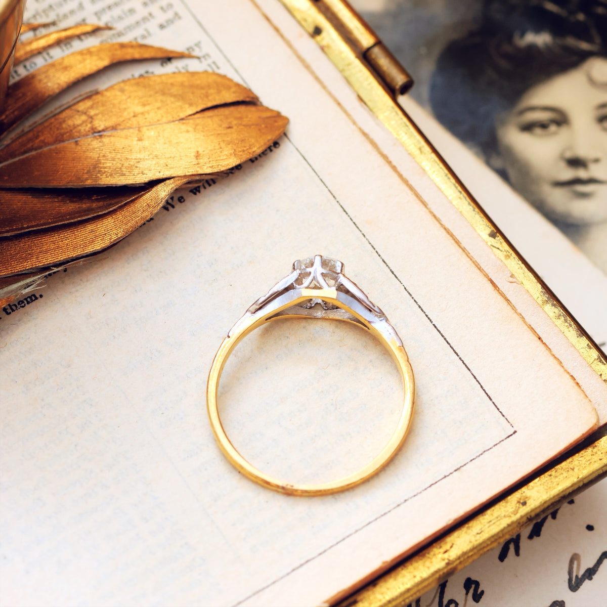 A Truly Lovely Vintage Diamond Engagement Ring